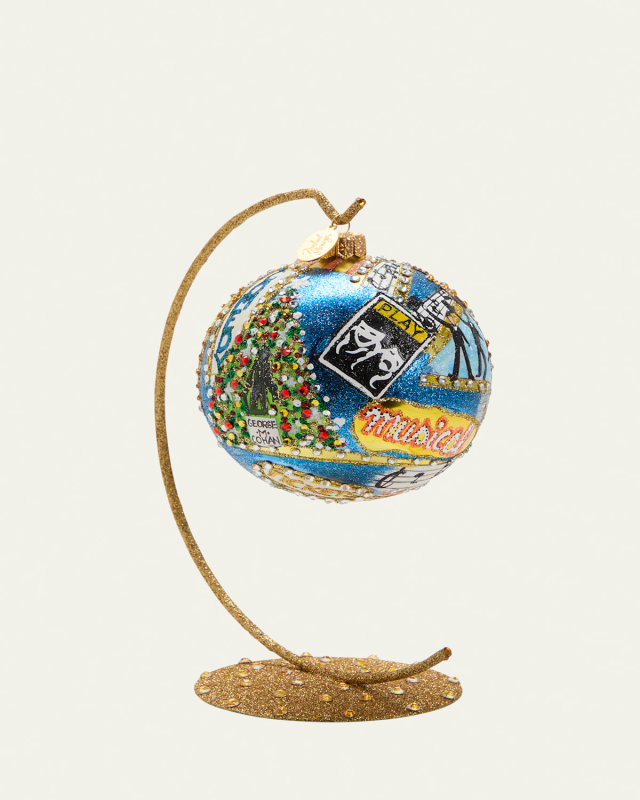 Broadway Christmas Ball Ornament