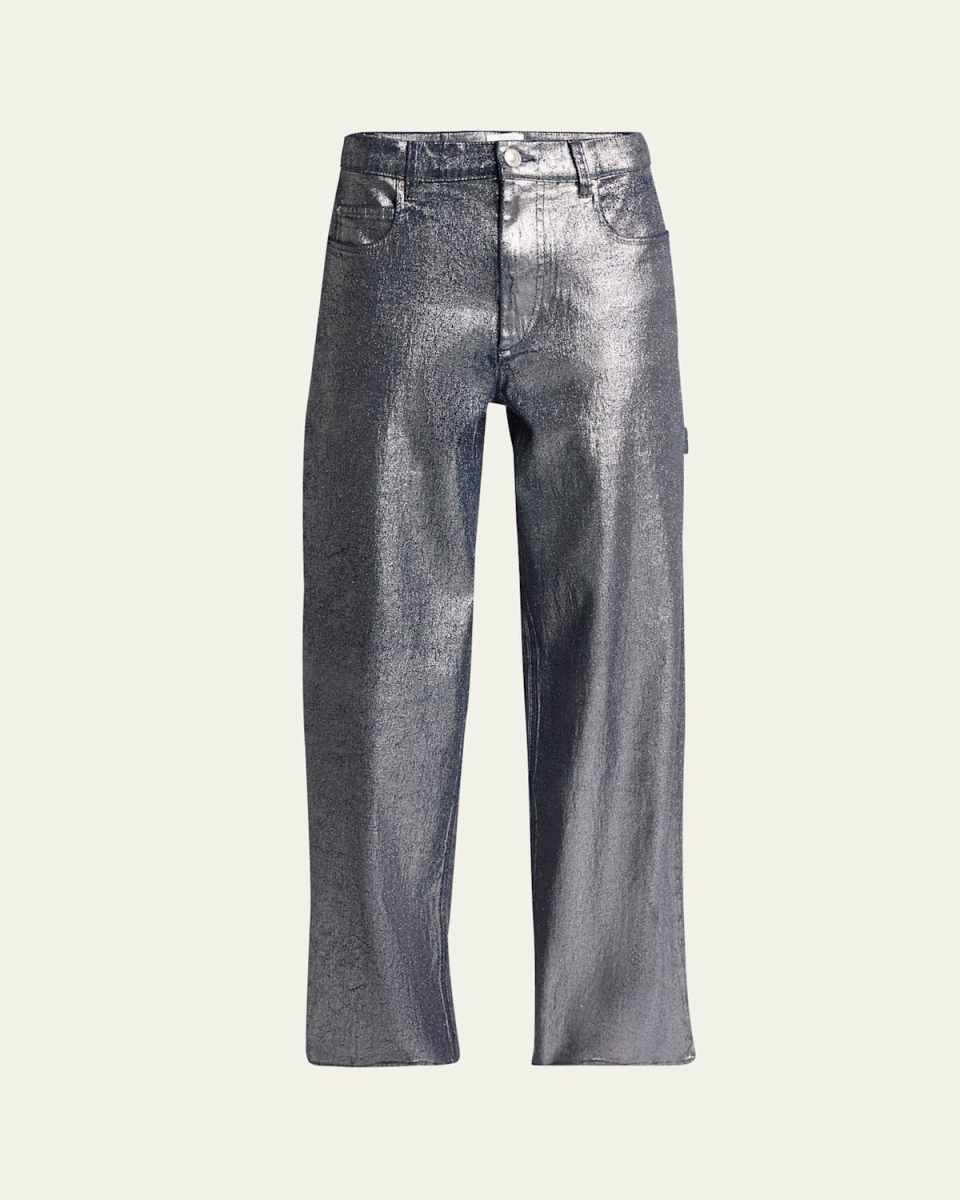 Cover Metallic Coated Jeans