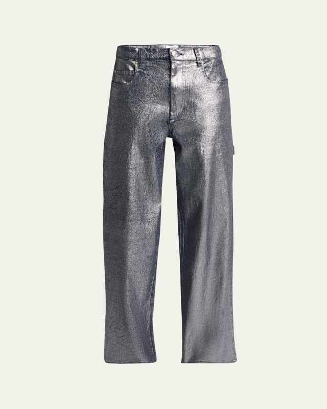 Cover Metallic Coated Jeans