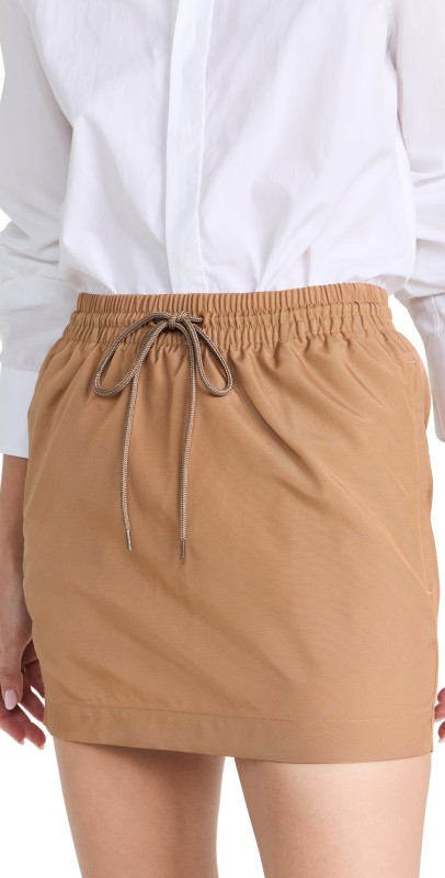 WARDROBE. NYC Utility Skirt Mini Black