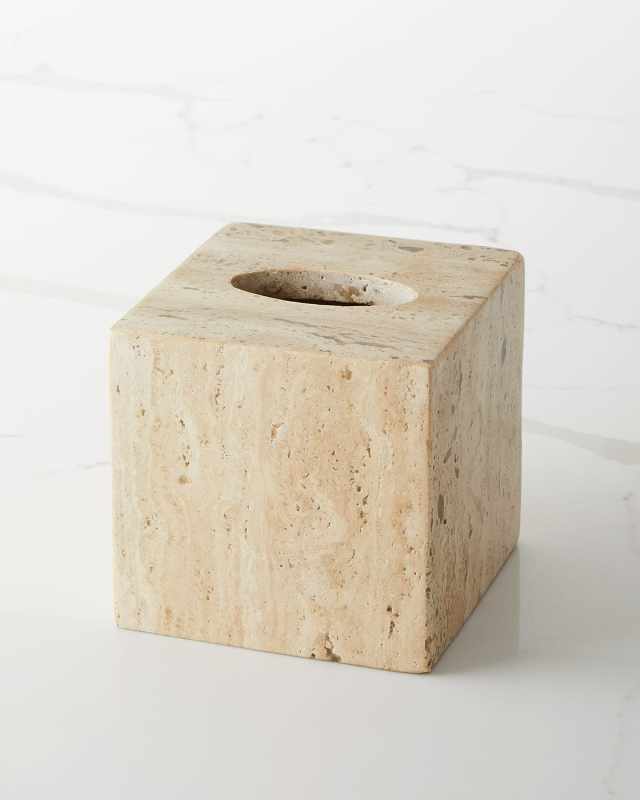 Bowen Tissue Box, Natural