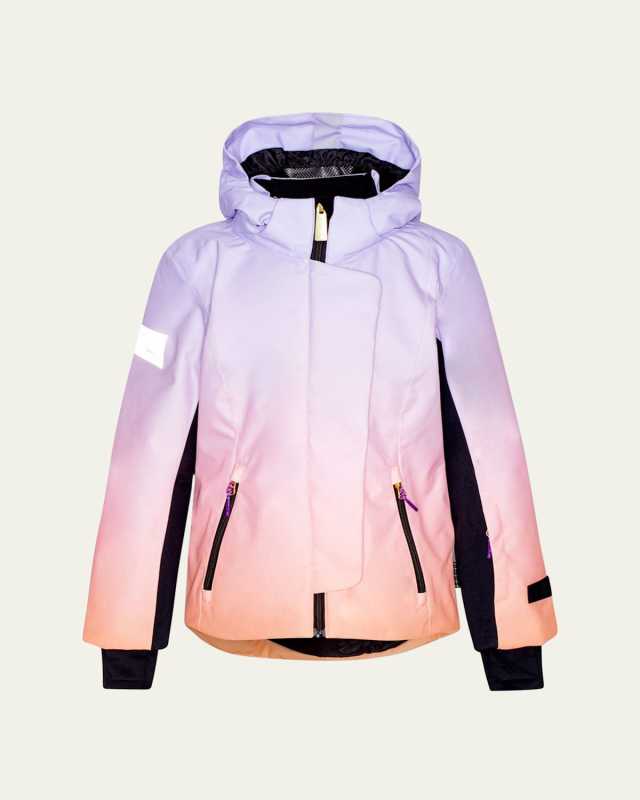 Girl's Pearson Printed Jacket, Size 3-7