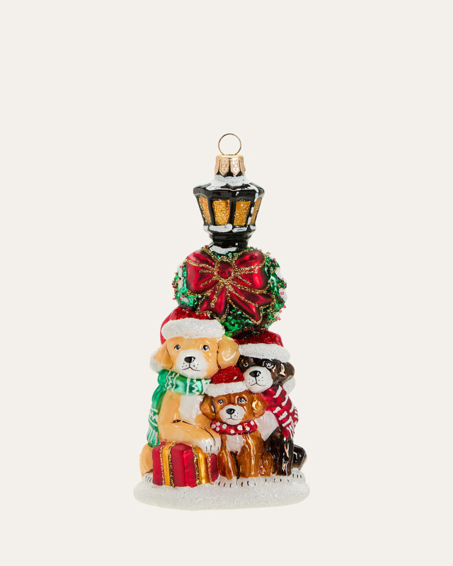 Dogs Family Christmas Ornament