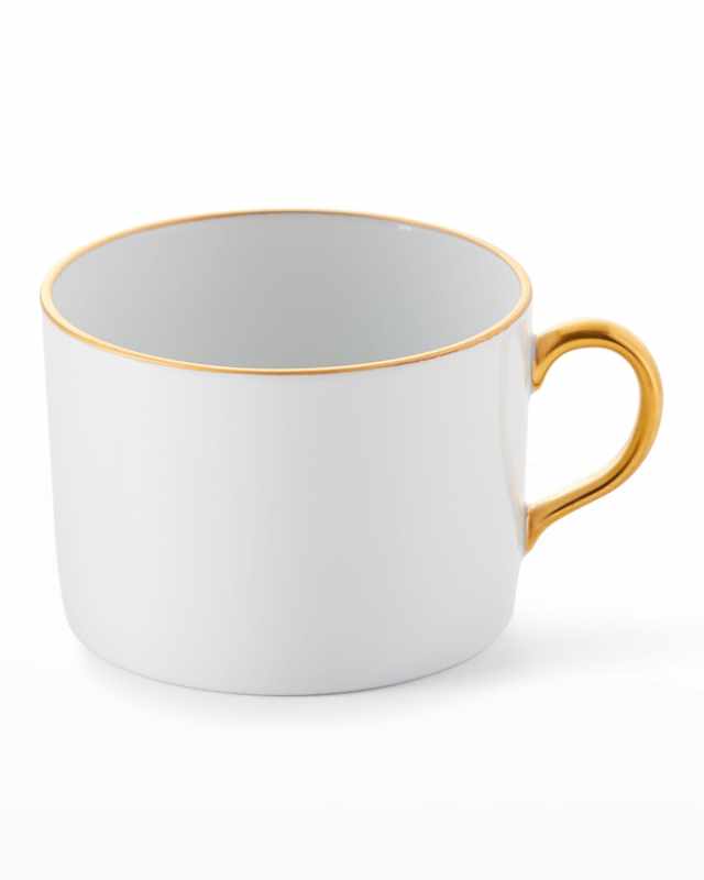 22K Gold Rimmed Tea Cup