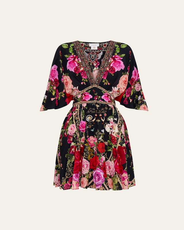 Reservation for Love A-Line Ruffle Sleeve Dress