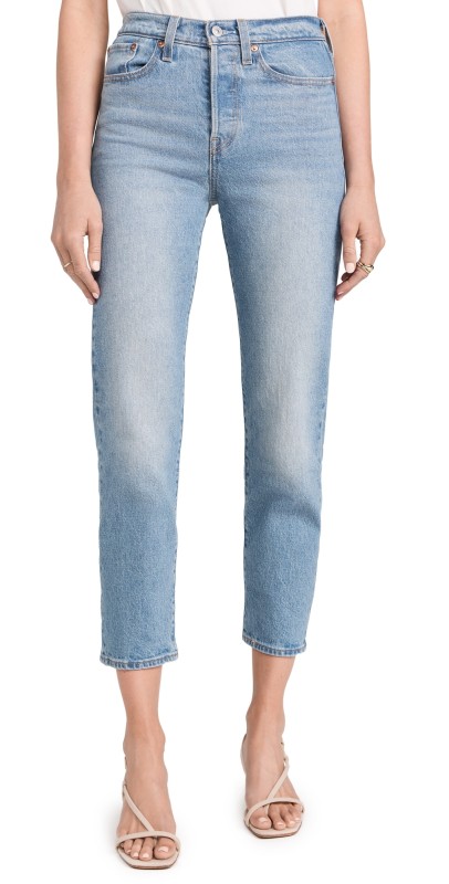 Levi's Wedgie Straight Jeans Calling All Blues