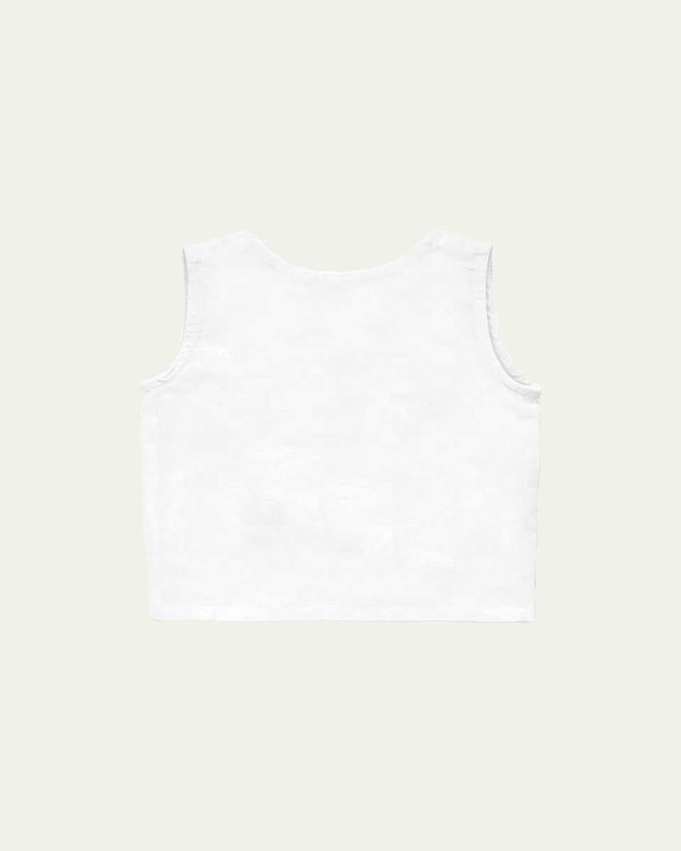 Girl's Summer Bow Blouse, Size Newbor