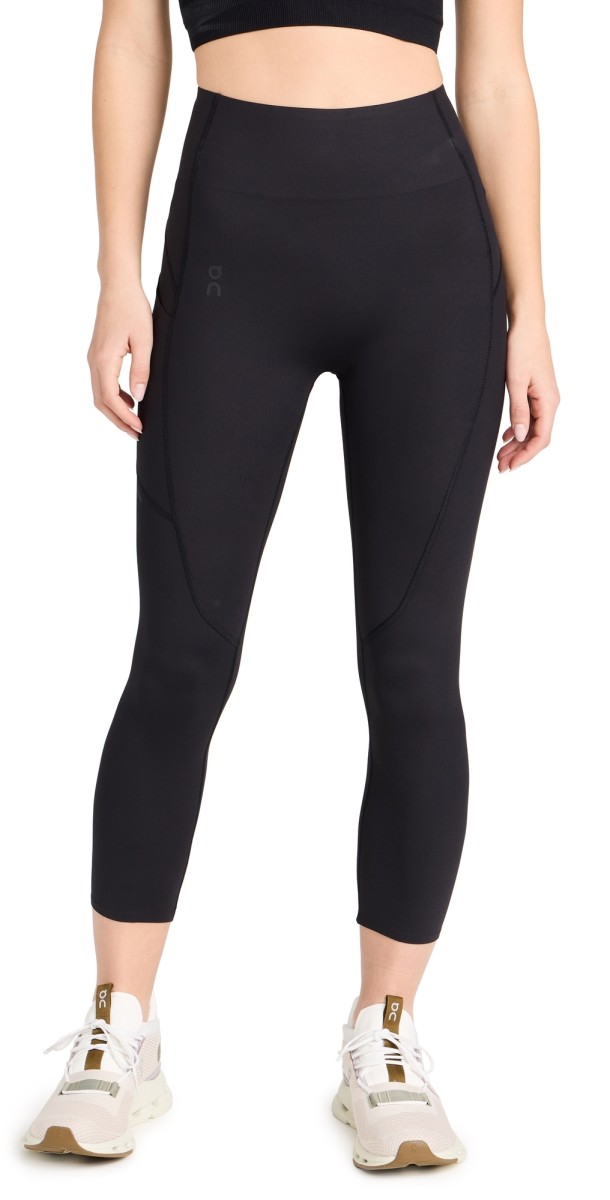 On Movement 3/4 Tights Black