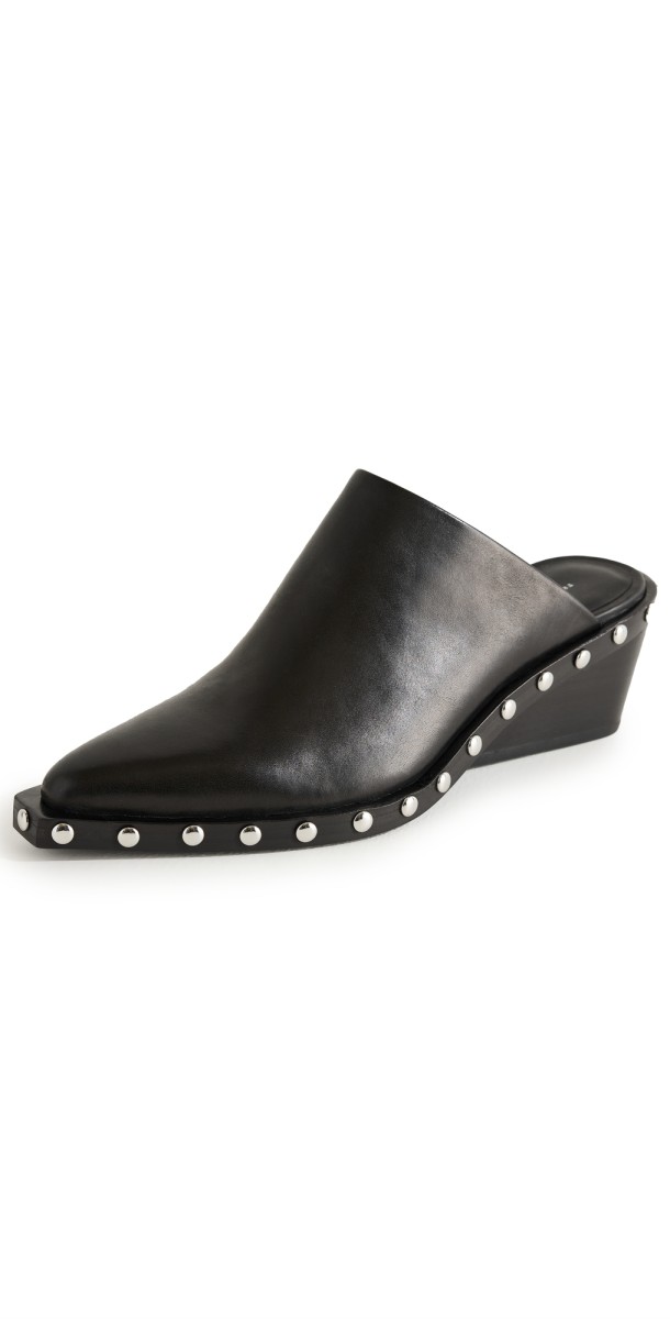 rag & bone Santiago Mules Black