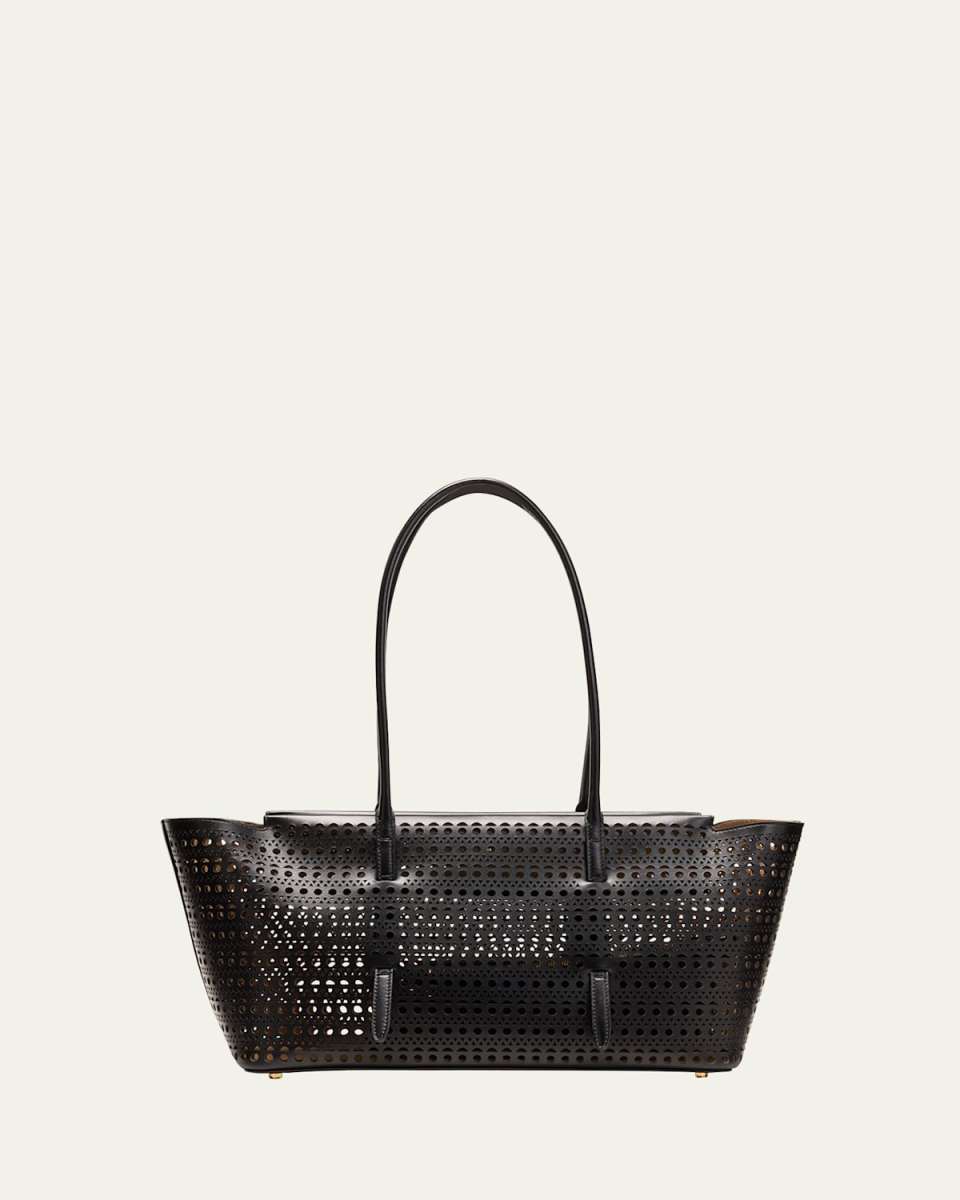 Neo Mina 32 Tote Bag in Perforated Leather