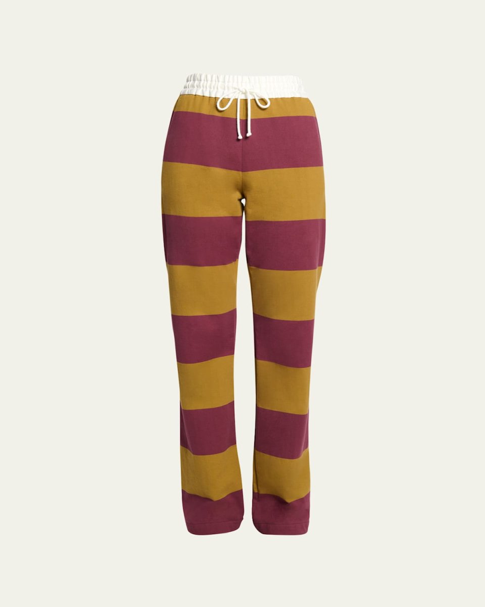 Pichas Striped Drawstring Pants