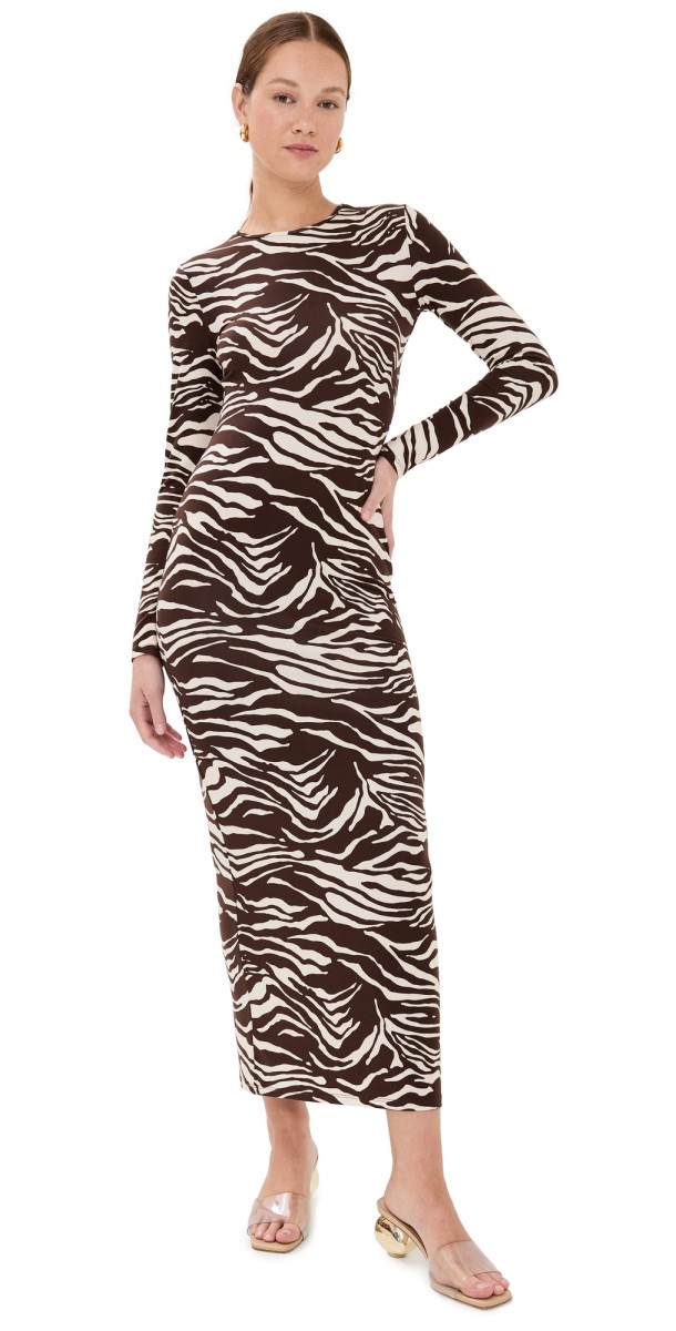 Reformation Tommie Knit Dress Stampede