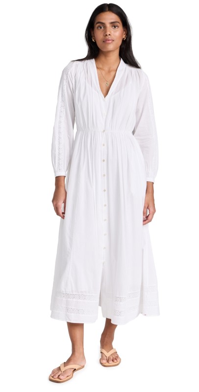 XIRENA Charlotte Dress White