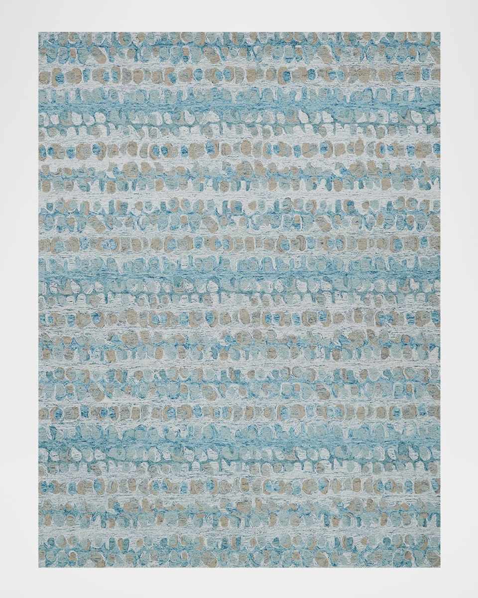 Colorplay Hand-Tufted Turquoise Rug, 9' x 12'