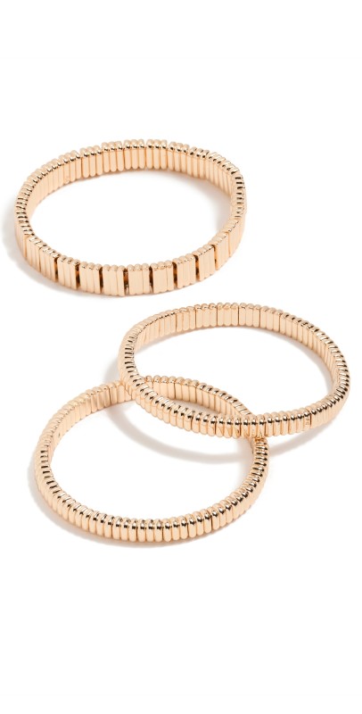Roxanne Assoulin Luxe Bracelet Trio Gold