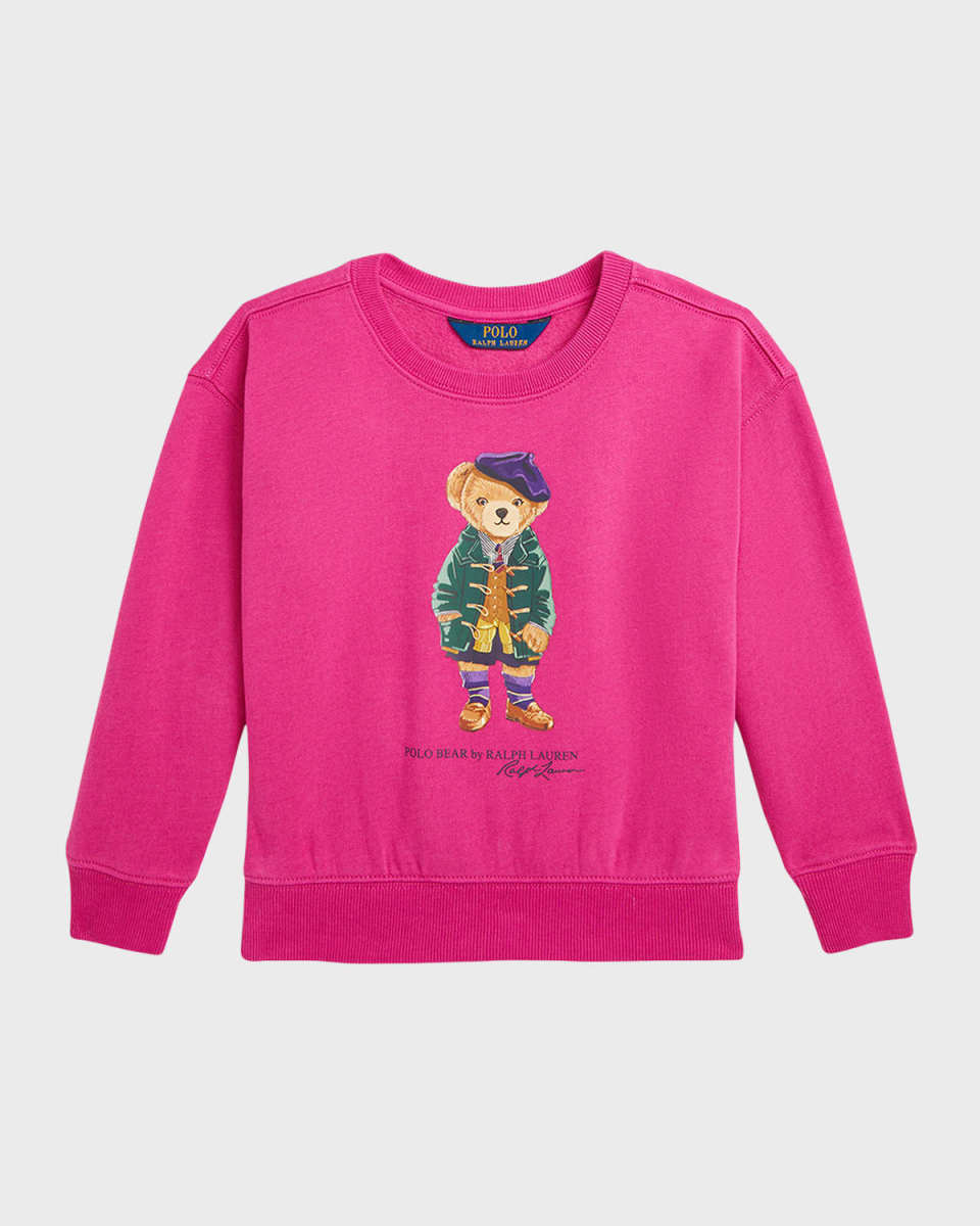 Girl's Sweatshirt W/ Classic Mascot, Size S-XL