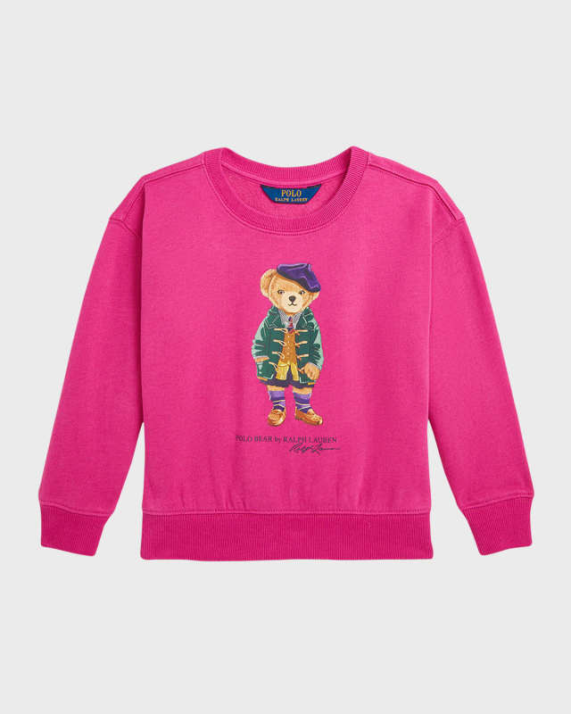 Girl's Sweatshirt W/ Classic Mascot, Size S-XL