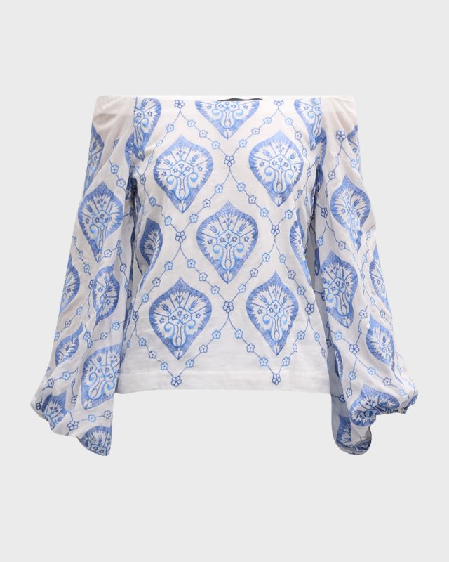 Amalfi Perla Off-The-Shoulder Top