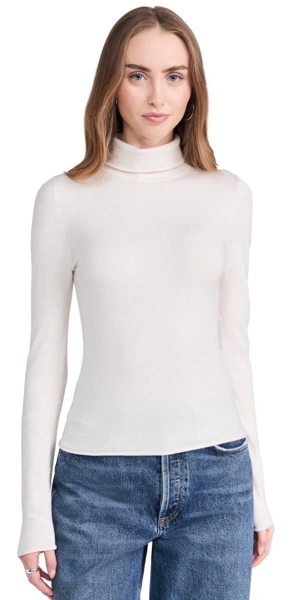 Splendid Splendid x Cella Jane Layering Turtleneck Snow