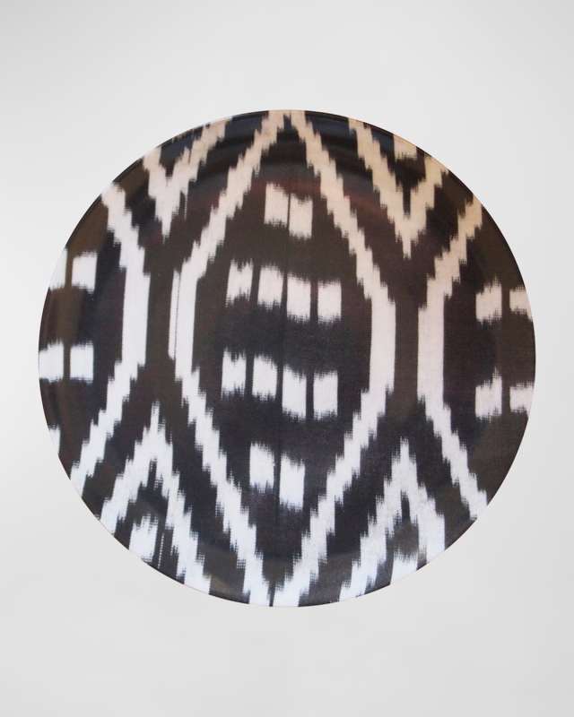 Ikat Porcelain Soup Bowl, Set of 4