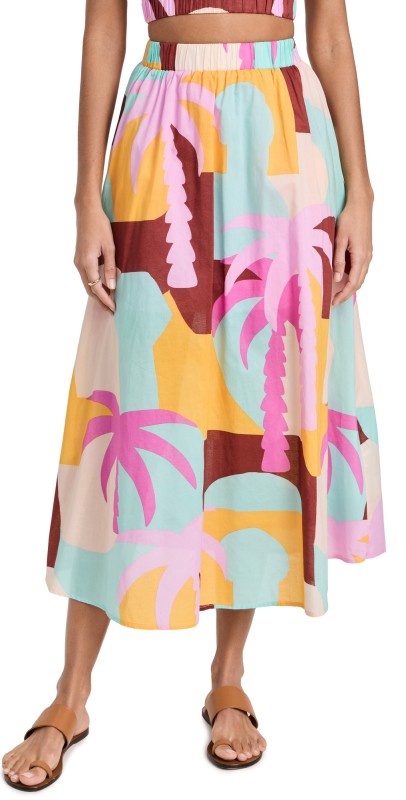 MINKPINK Palmerakirt Pastel Tropical