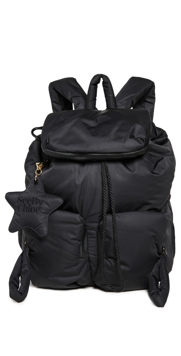 See by Chloe Joy Rider Backpack Black