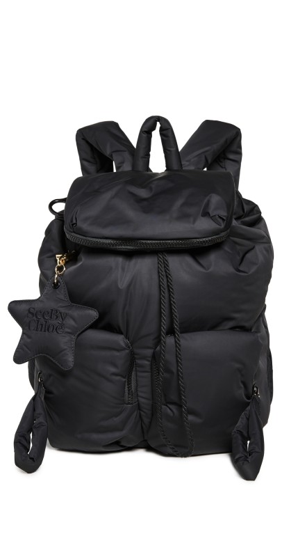 See by Chloe Joy Rider Backpack Black