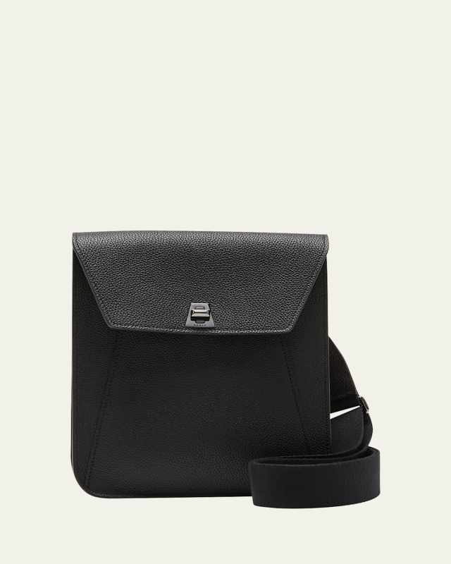 Anouk Small Leather Messenger Bag