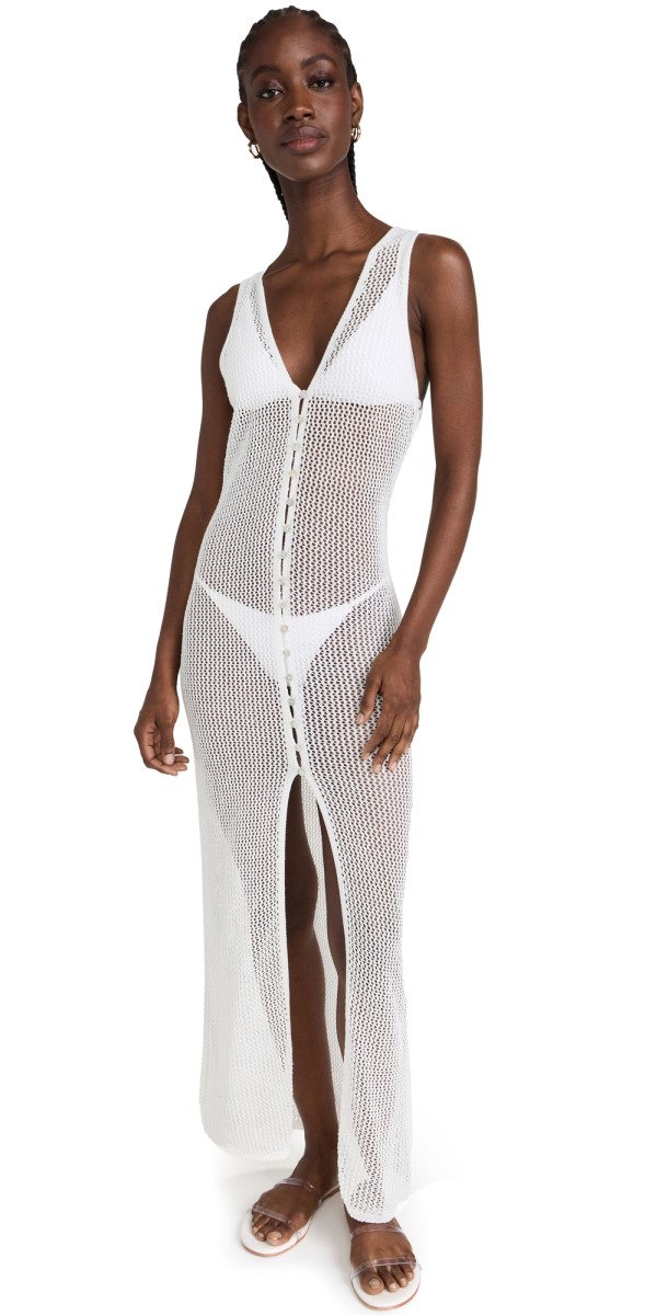 LSPACE Adrift Dress Cream