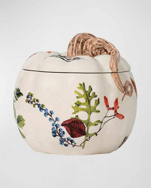 Forest Walk 6" Pumpkin with Lid