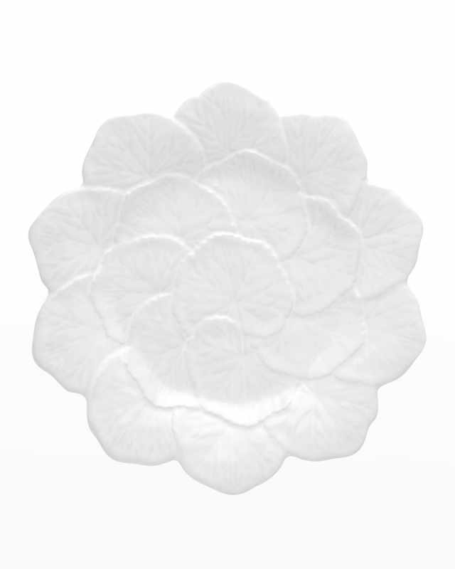 Geranium Dessert Plate, Set of 4