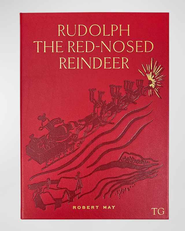 "Rudolph the Red-Nosed Reindeer" Book by Robert L. May, Leather-Bound Edition