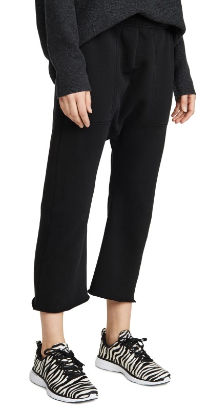 Nili Lotan Sf Sweatpant Washed Black