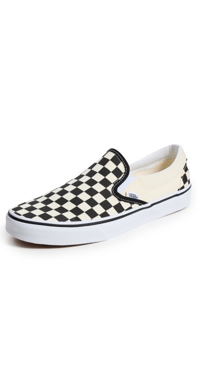 Vans Slip On Unisex Sneakers Checkerboard Black/Off White