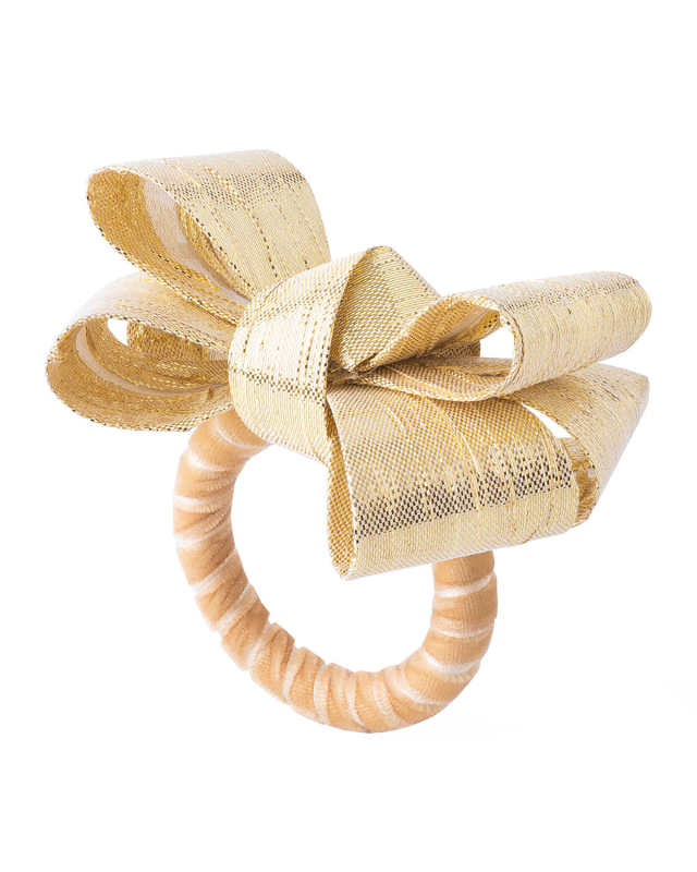 Tuxedo Napkin Ring - Gold
