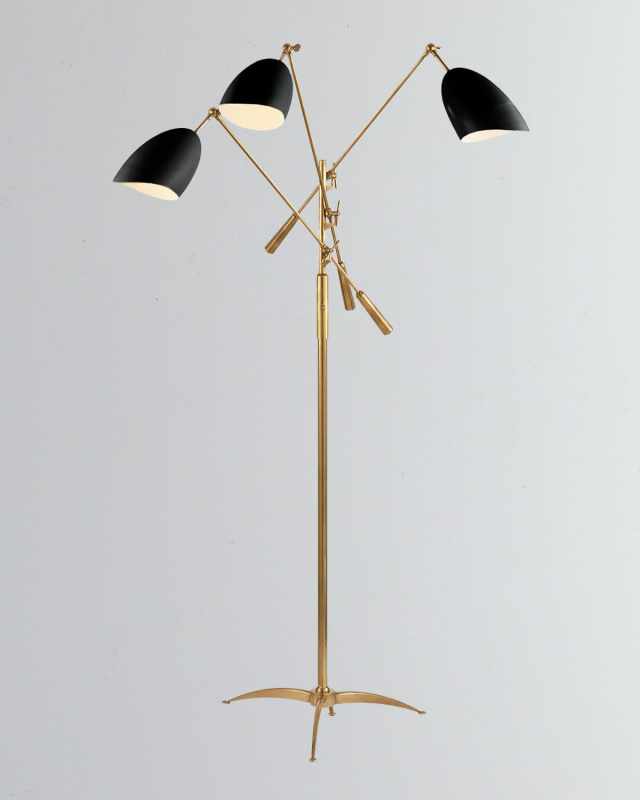 Sommerard Triple Arm Floor Lamp By AERIN