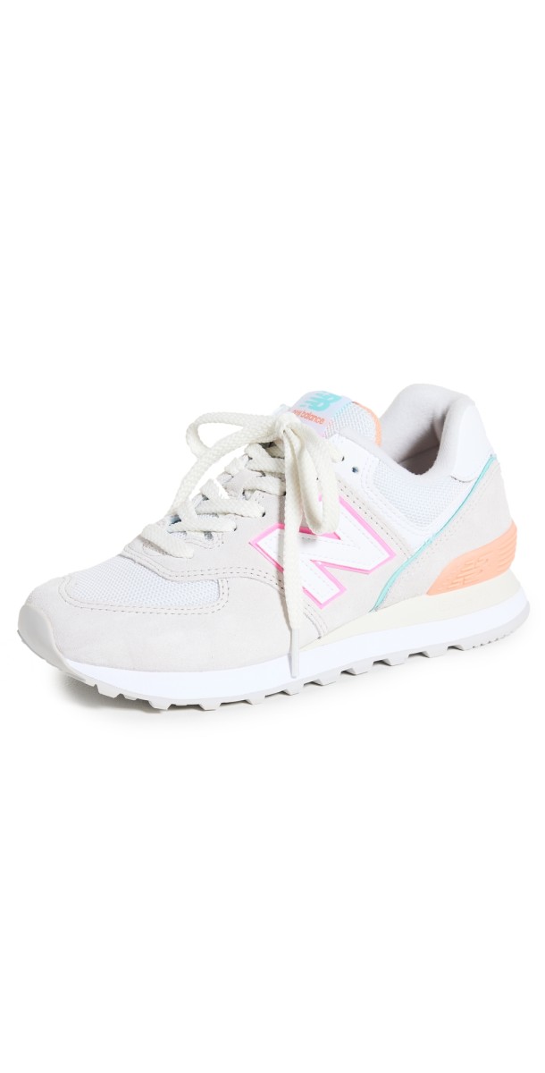 New Balance 574 Sneaker Nimbus Cloud/Peach Glaze