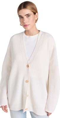 Jenni Kayne Cashmere Cocoon Cardigan Ivory
