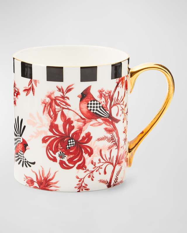 Cardinal Toile Mug