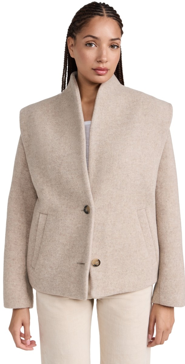 Isabel Marant Drogo Jacket Sand