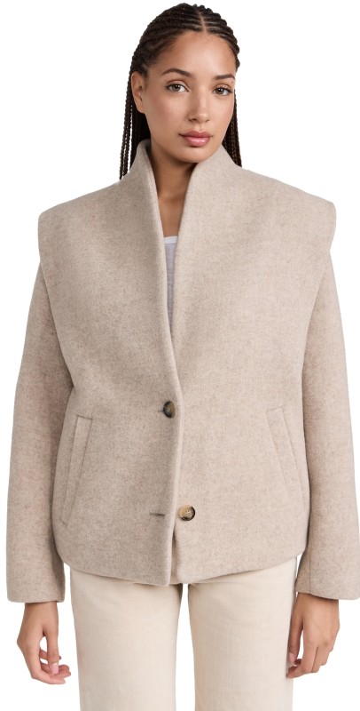 Isabel Marant Drogo Jacket Sand