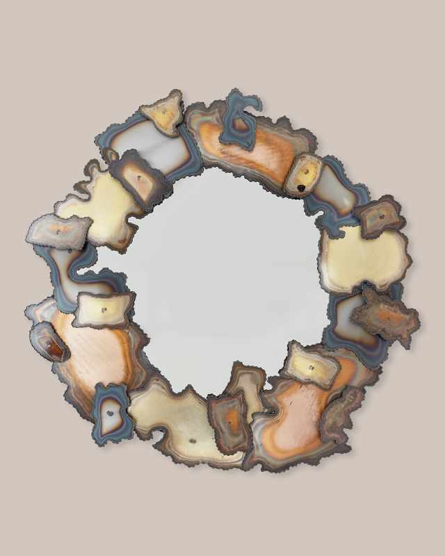 Mod Terrace Round Mirror