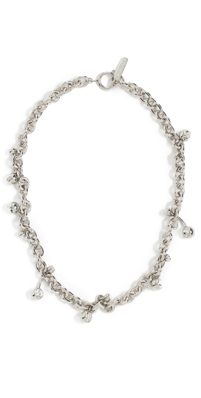 Justine Clenquet Sofie Necklace Palladium