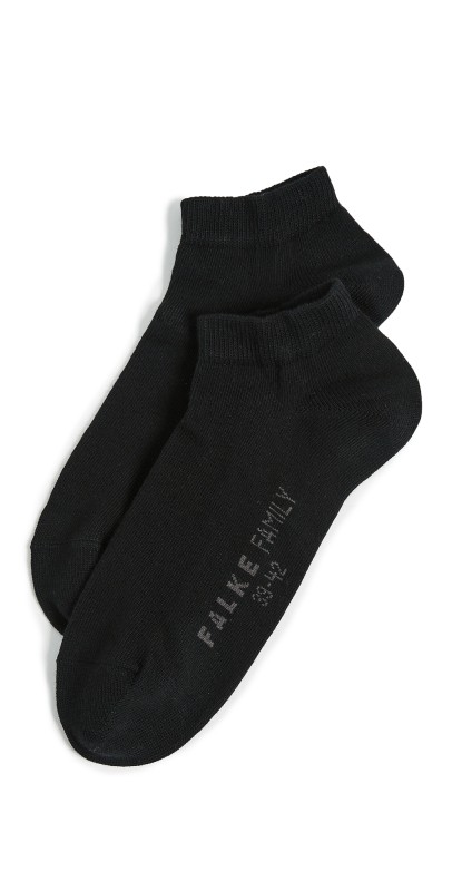 Falke Family Short Ankle Socks Black