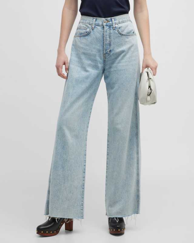 Taylor High-Rise Wide-Leg Jeans