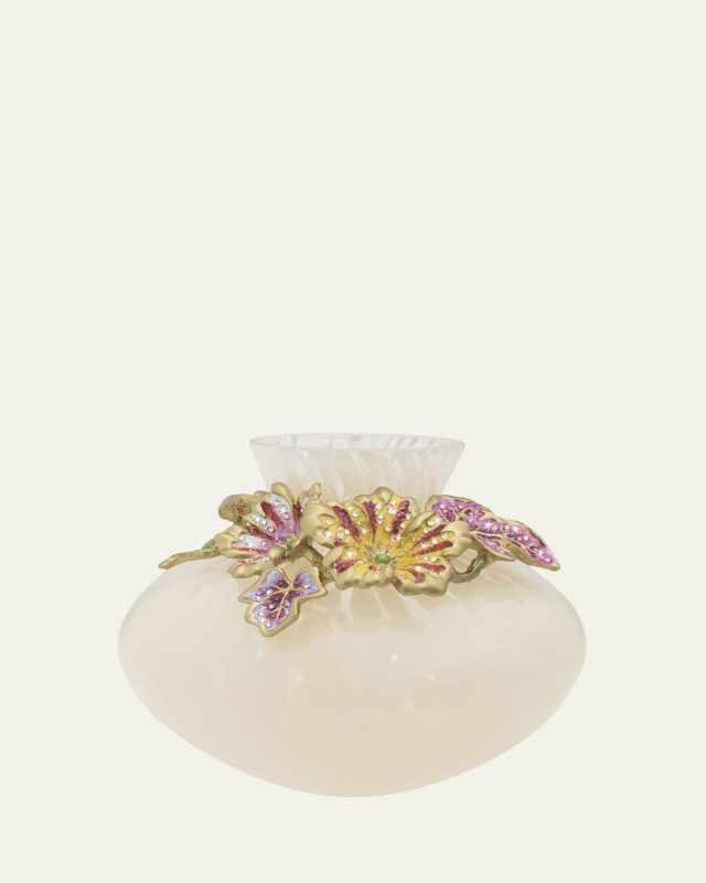 Flora Leaf and Flower Vase