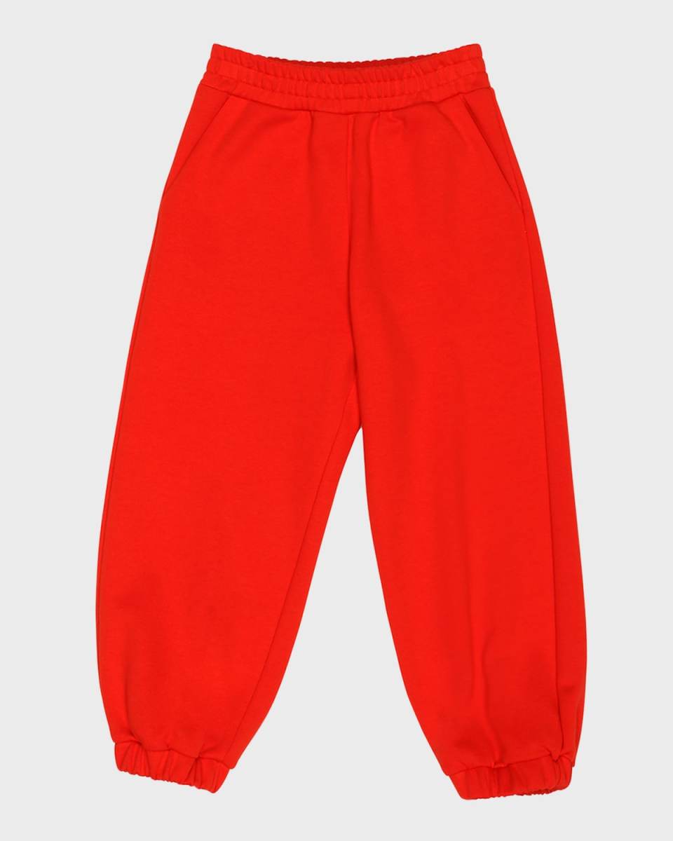 Kid's Sweatpants W/ Monogram Square, Size 8-14
