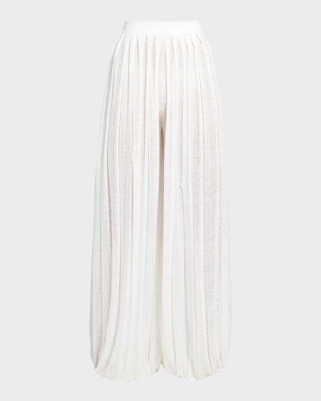 Lanai Pleated Flax Pants