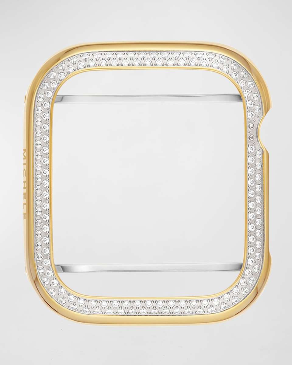 Diamond Jacket for Apple Watch in Two-Tone Gold Plating, 41mm