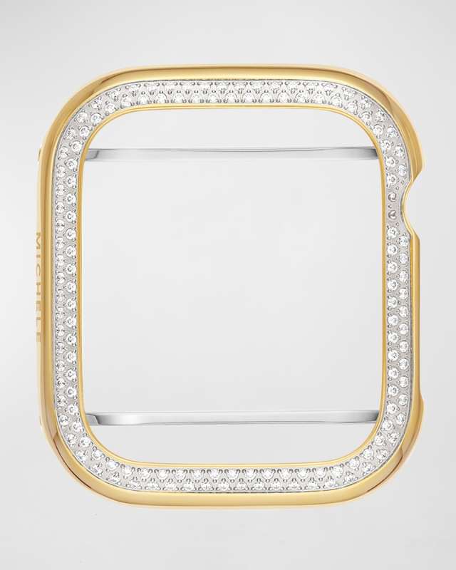 Diamond Jacket for Apple Watch in Two-Tone Gold Plating, 41mm